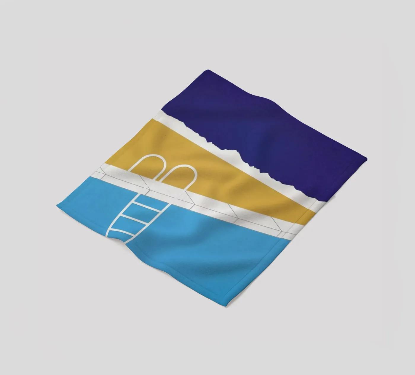 Desert Pool fleece blanket by Rosi Feist