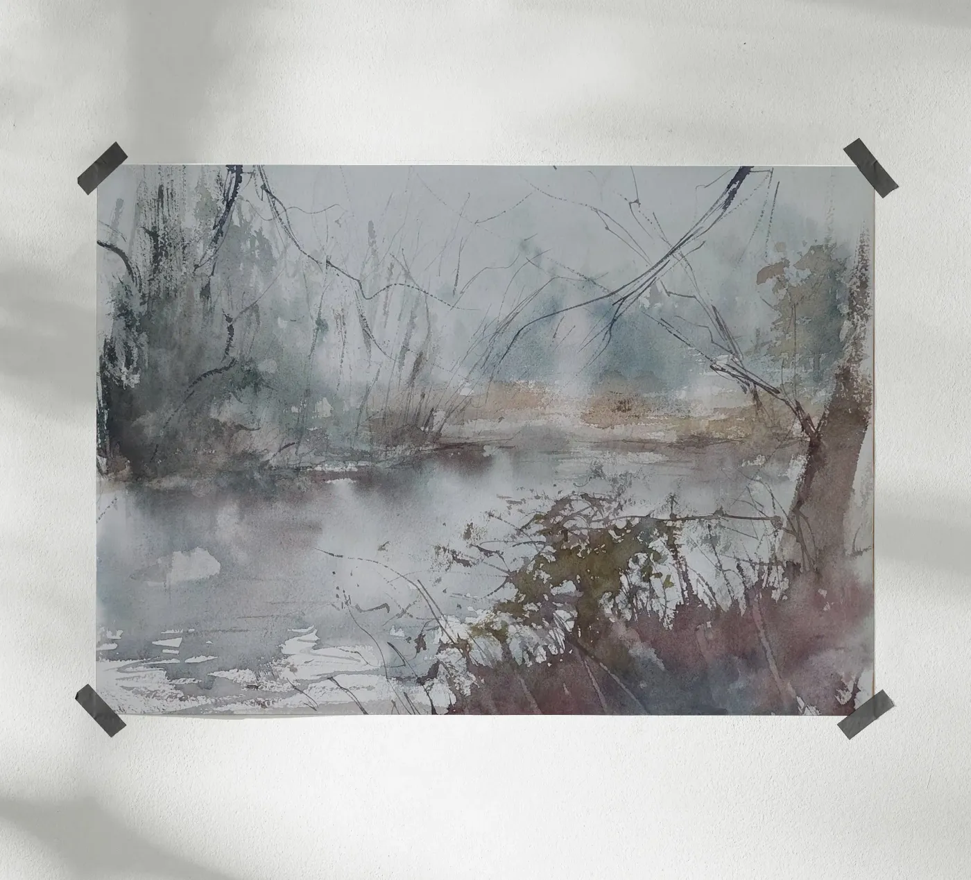 Pond Poster von Junique.art