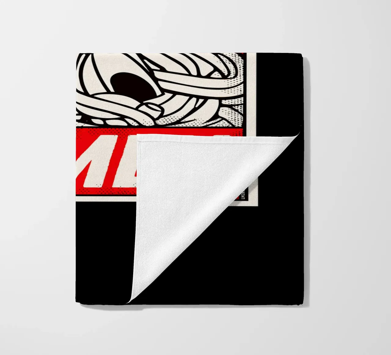 Poster retrò Ramen Vintage telo mare da LM2KONE