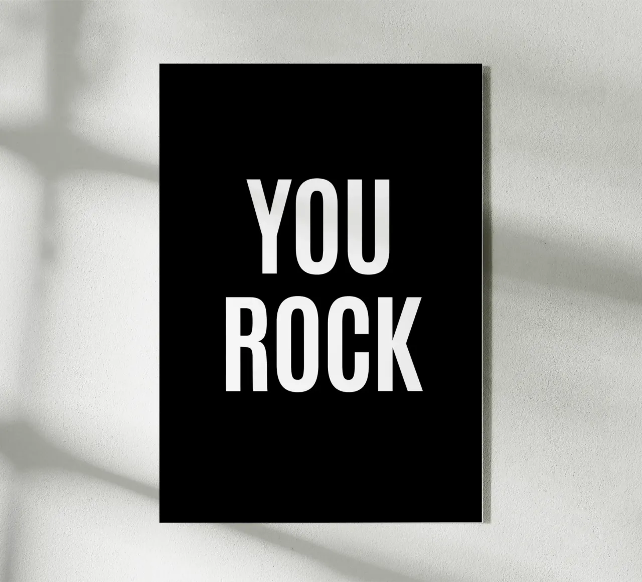 YOU ROCK plexiglass da DigiWunderwerk