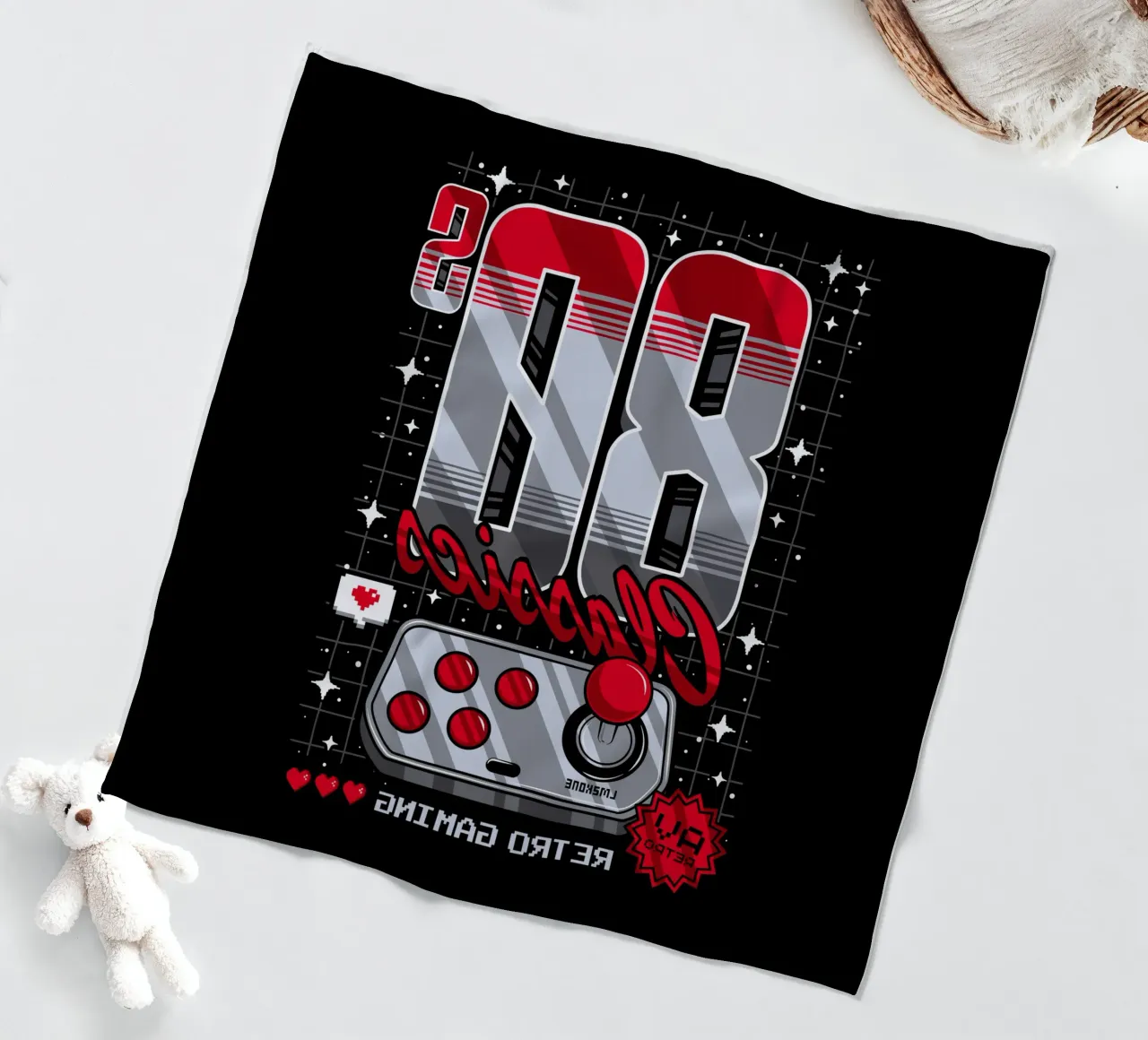Classici degli anni '80 Gioco retrò coperta in pile da LM2KONE