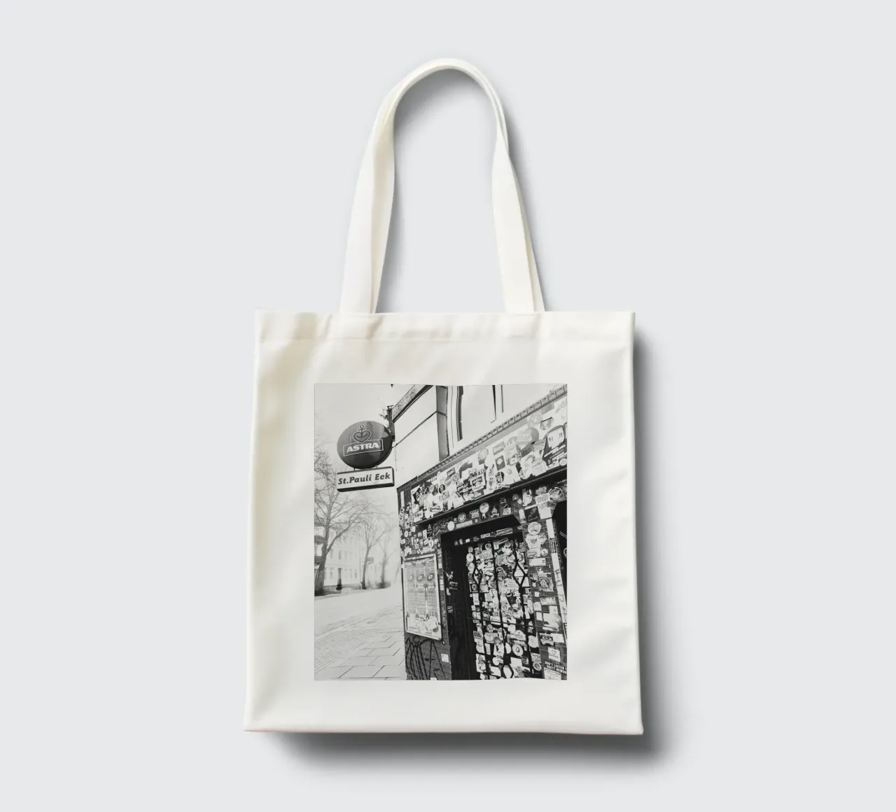 Hamburg | St. Pauli | St. Pauli Eck | borsa in juta da DigiWunderwerk