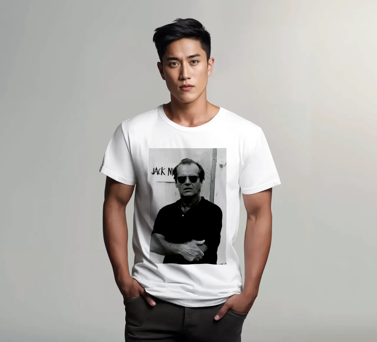 Jack Nicholson in Sunglasses t-shirt da Gallery Print and Art Limited