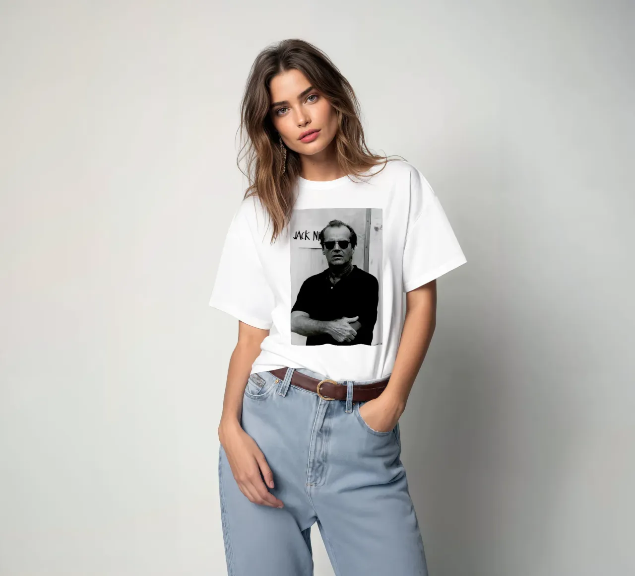 Jack Nicholson in Sunglasses t-shirt da Gallery Print and Art Limited
