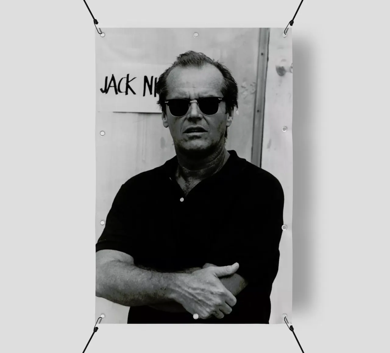 Jack Nicholson in Sunglasses telo in pvc da Gallery Print and Art Limited