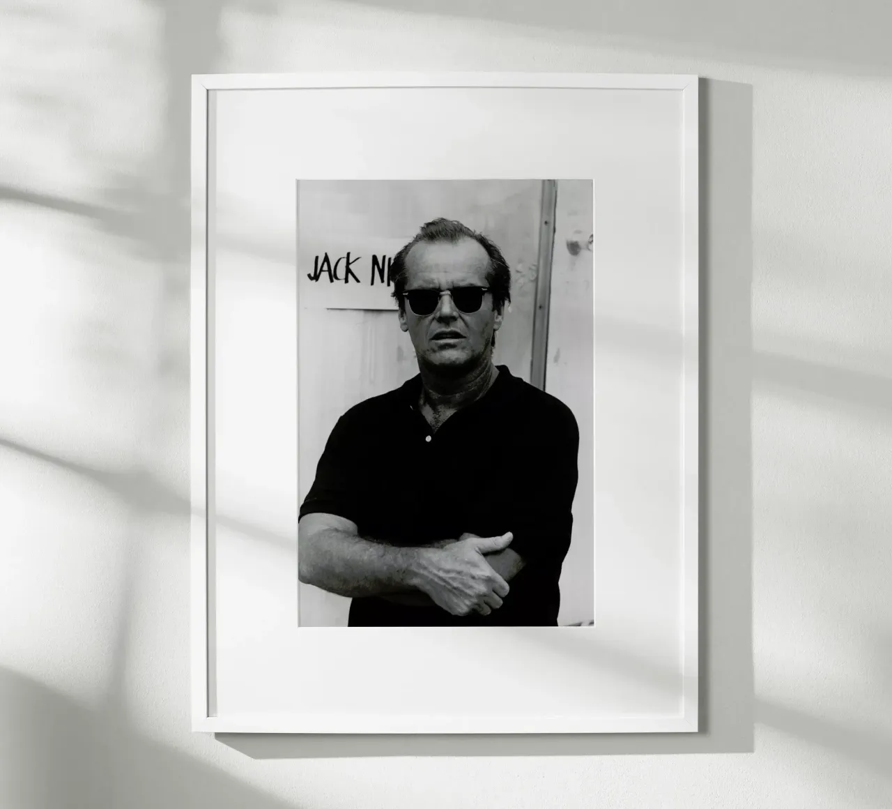 Jack Nicholson in Sunglasses carta hahnemühle da Gallery Print and Art Limited