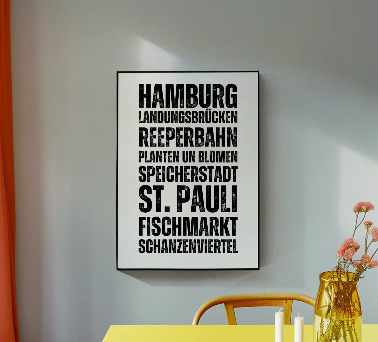 Hamburg Orte plexiglass da DigiWunderwerk