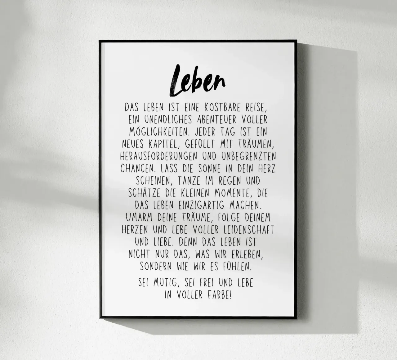 Leben plexiglass da DigiWunderwerk