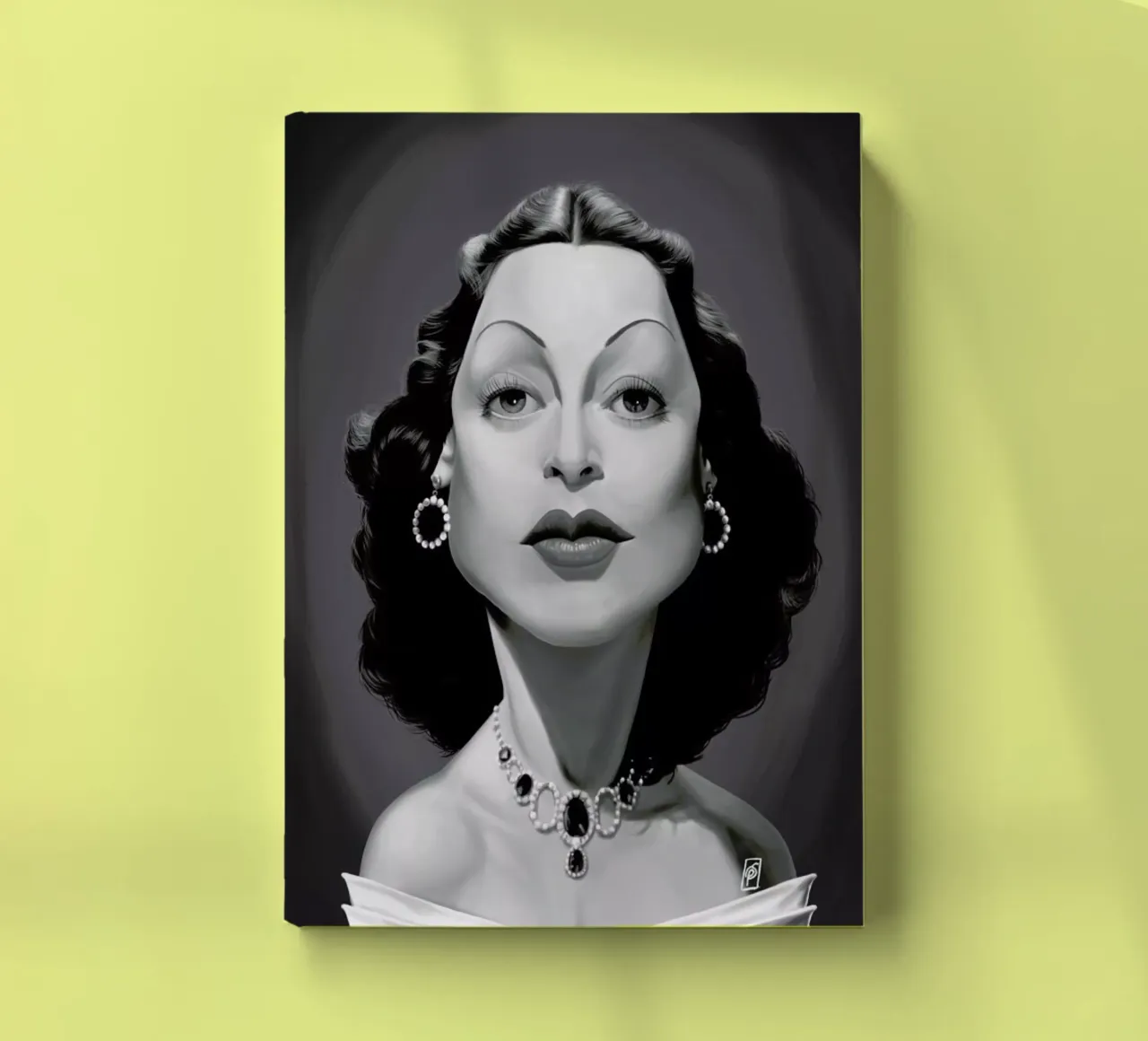 Hedy Lamarr diario da Rob Art | Illustration