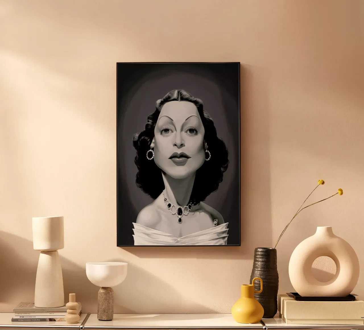 Hedy Lamarr plexiglass da Rob Art | Illustration