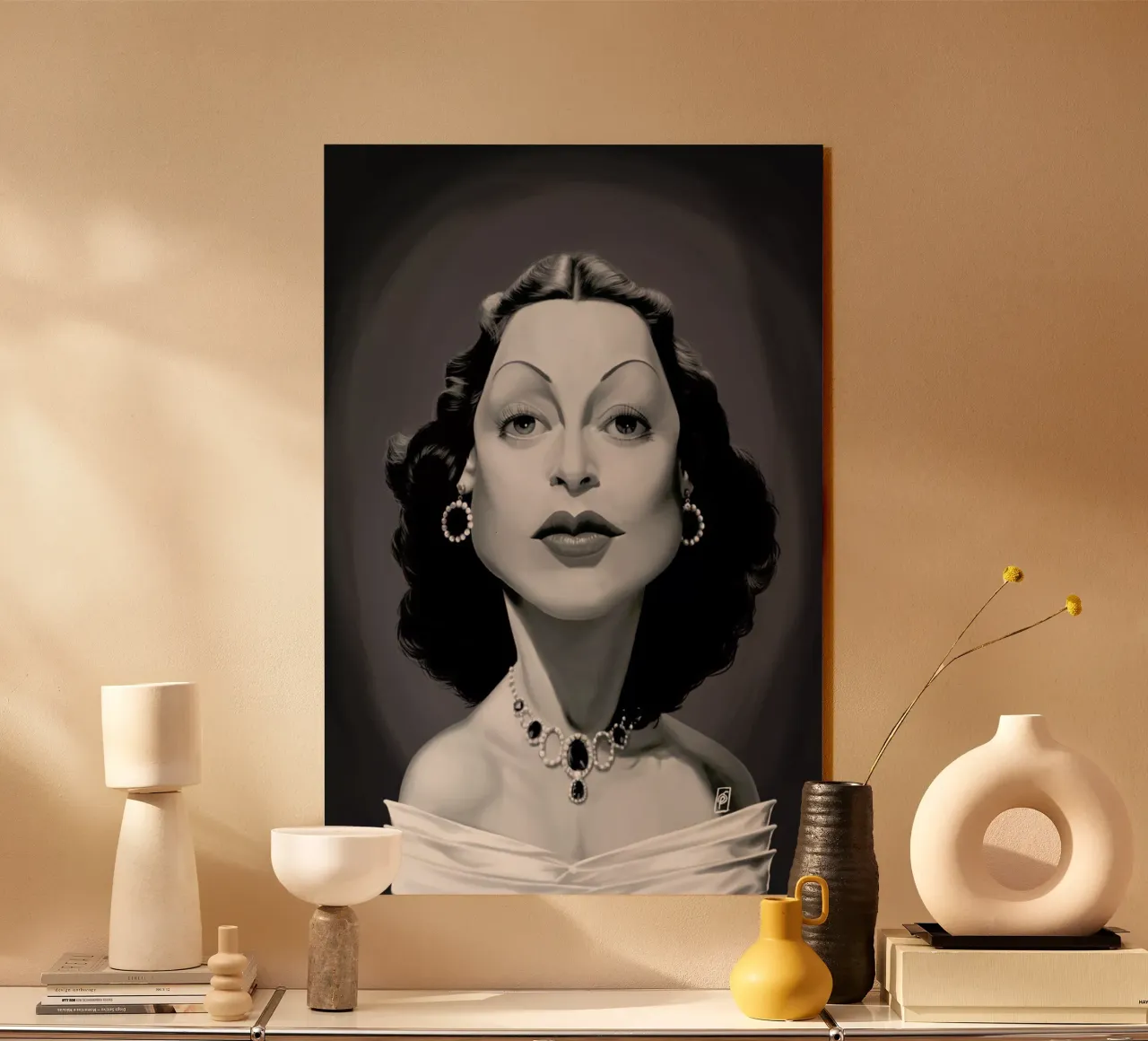 Hedy Lamarr plexiglass da Rob Art | Illustration