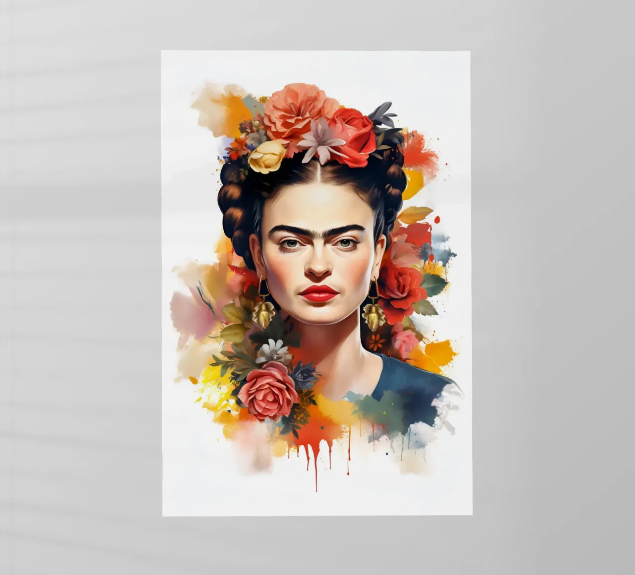 Meraviglioso Frida Aquarell pellicola backlit da Carinaprint