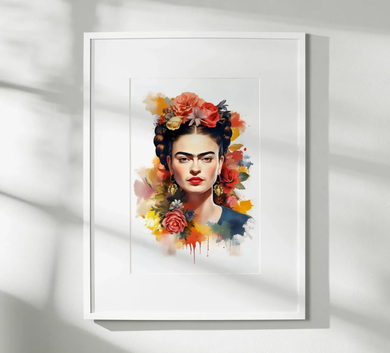 Meraviglioso Frida Aquarell carta hahnemühle da Carinaprint