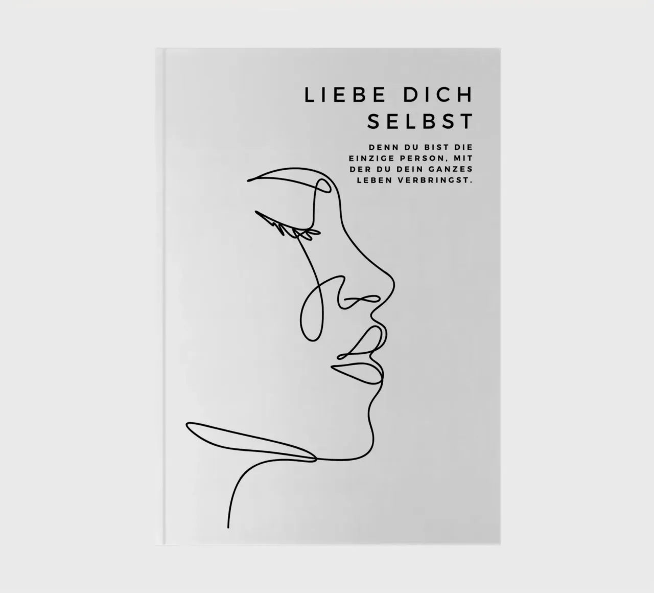 Liebe dich selbst notebook by DigiWunderwerk