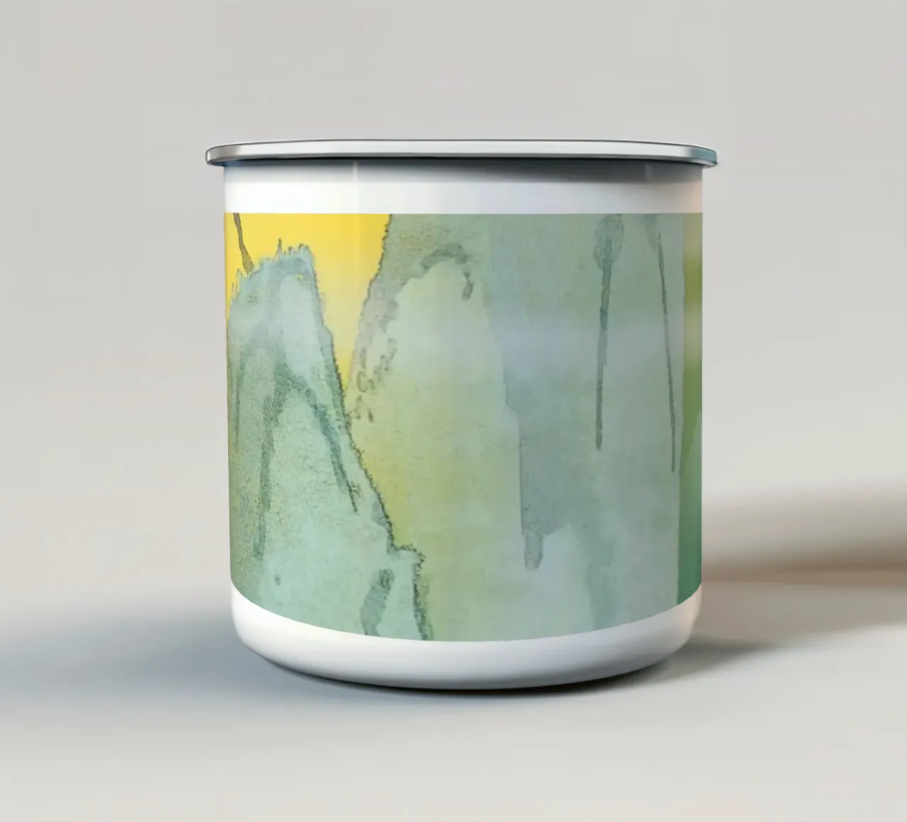 I guardiani dell'acqua tazza in smalto da Studio Tikao