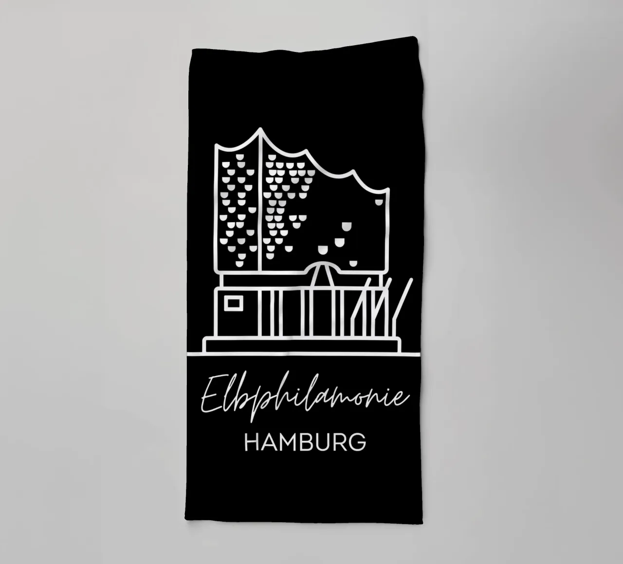 Elbphilamonie asciugamano da bagno da DigiWunderwerk