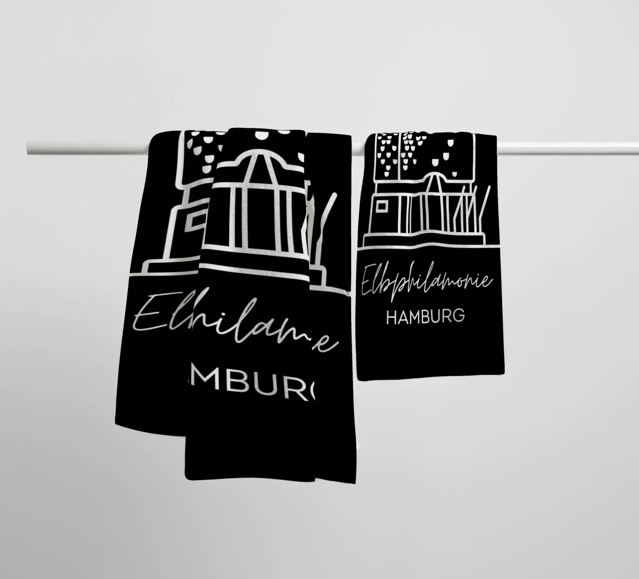 Elbphilamonie asciugamano da bagno da DigiWunderwerk