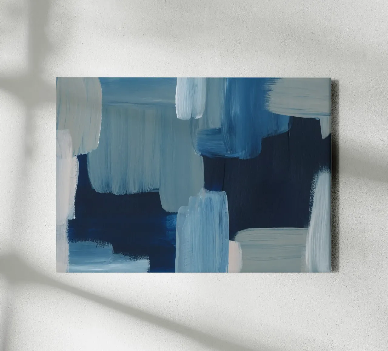 Abstract Brush Strokes 211 tela con Cornice a cassetta da Mareike Böhmer
