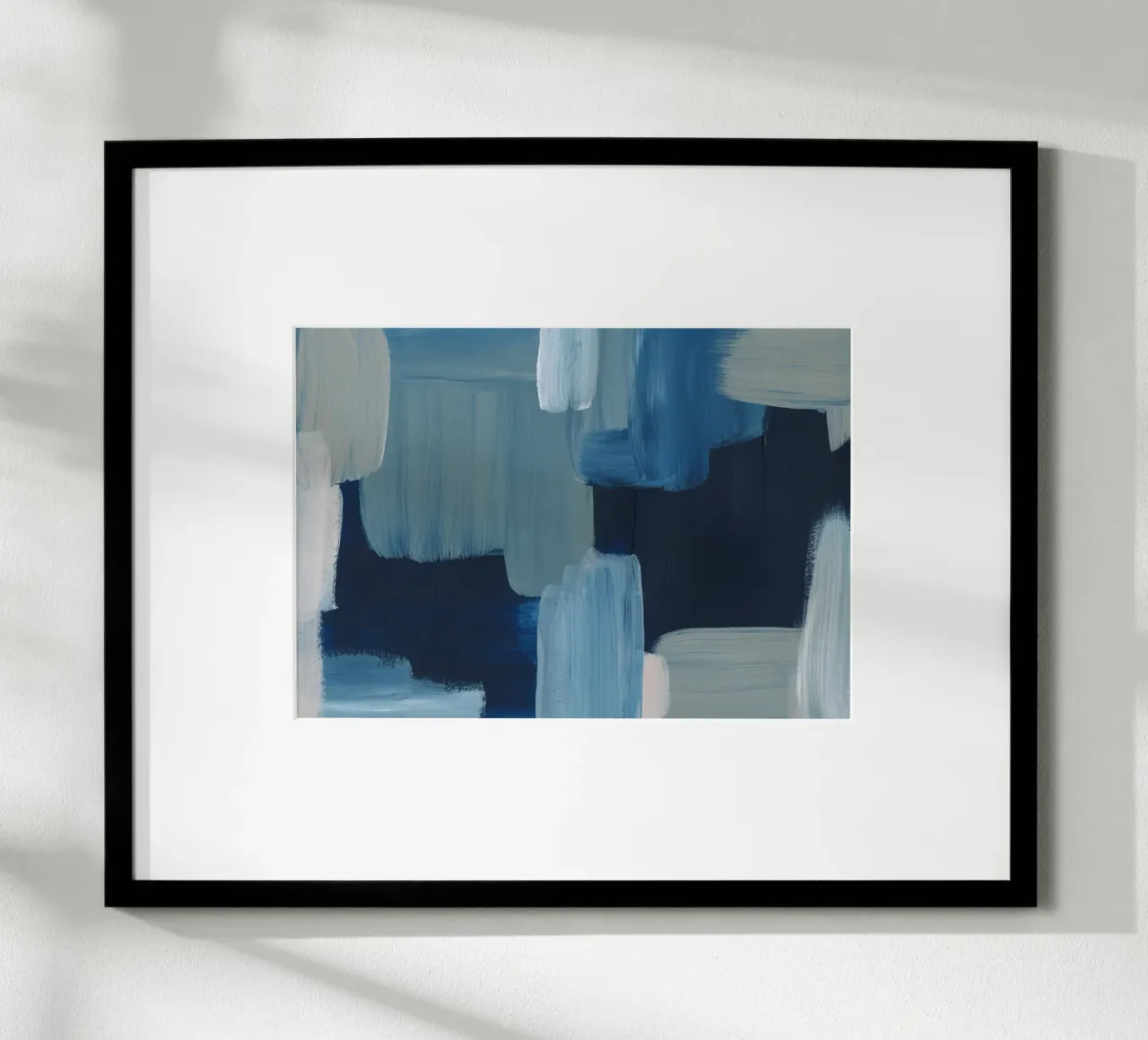 Abstract Brush Strokes 211 carta hahnemühle da Mareike Böhmer