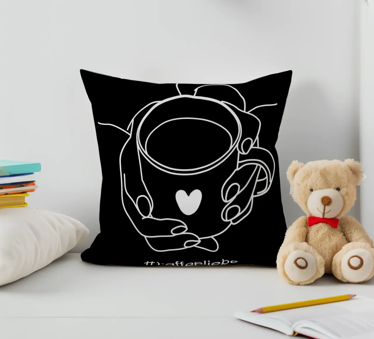 KAFFEELIEBE cuscino da DigiWunderwerk