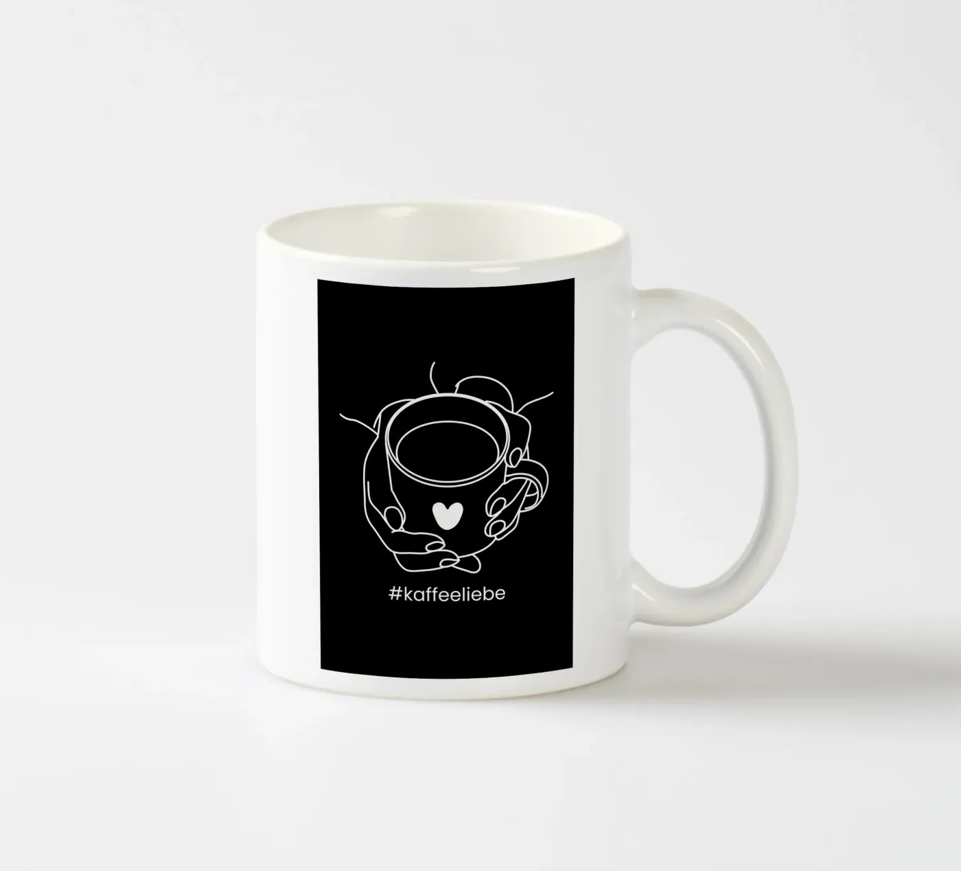 KAFFEELIEBE ceramic mug by DigiWunderwerk