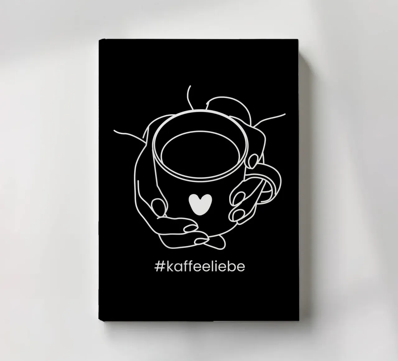 KAFFEELIEBE notebook by DigiWunderwerk