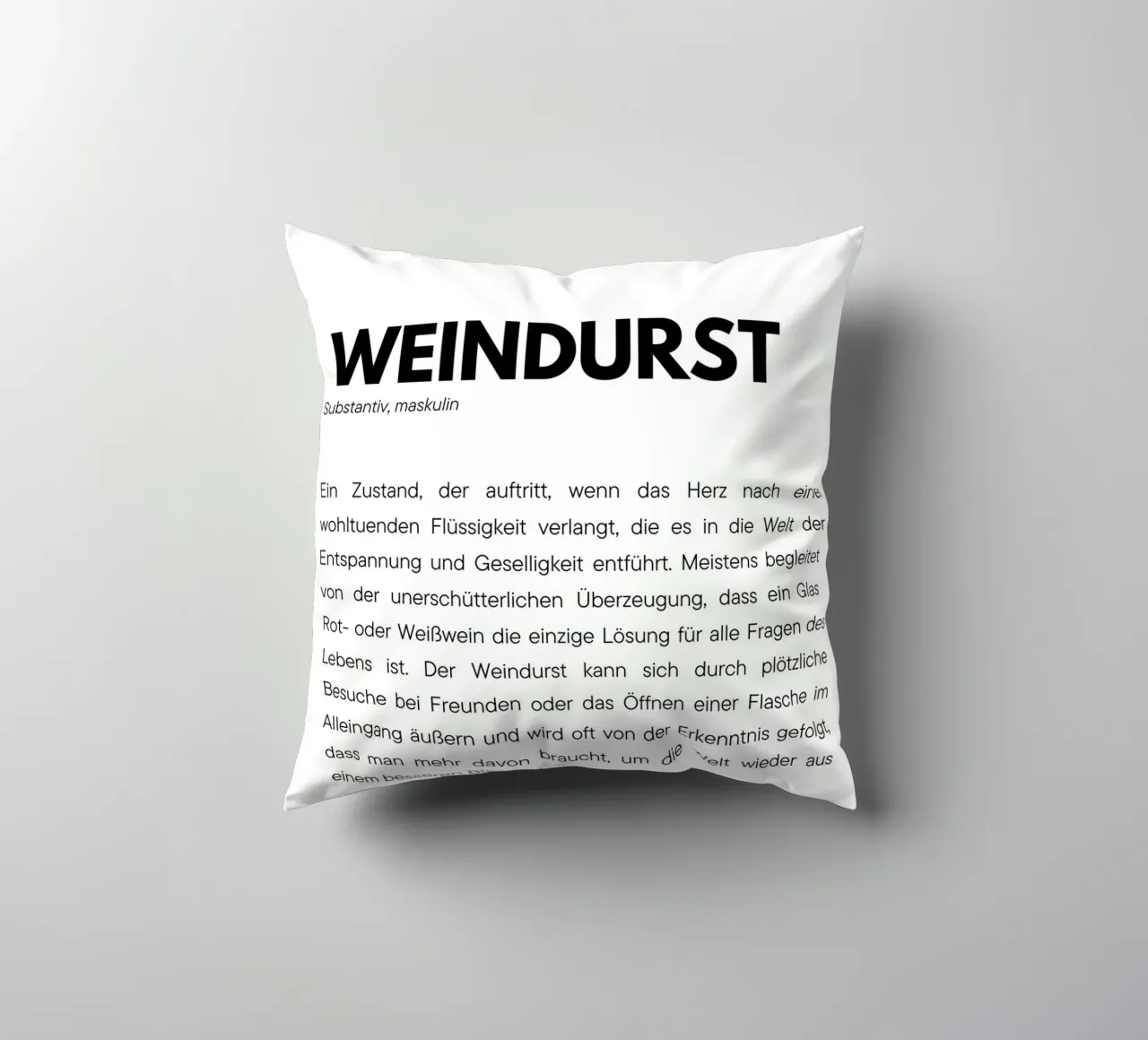 Weindurst cuscino da DigiWunderwerk
