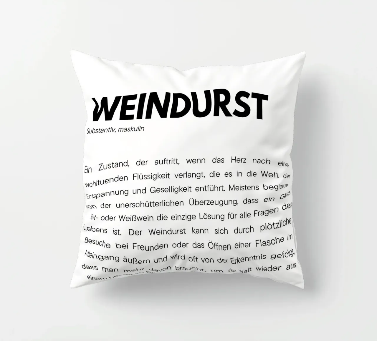 Weindurst cuscino da DigiWunderwerk