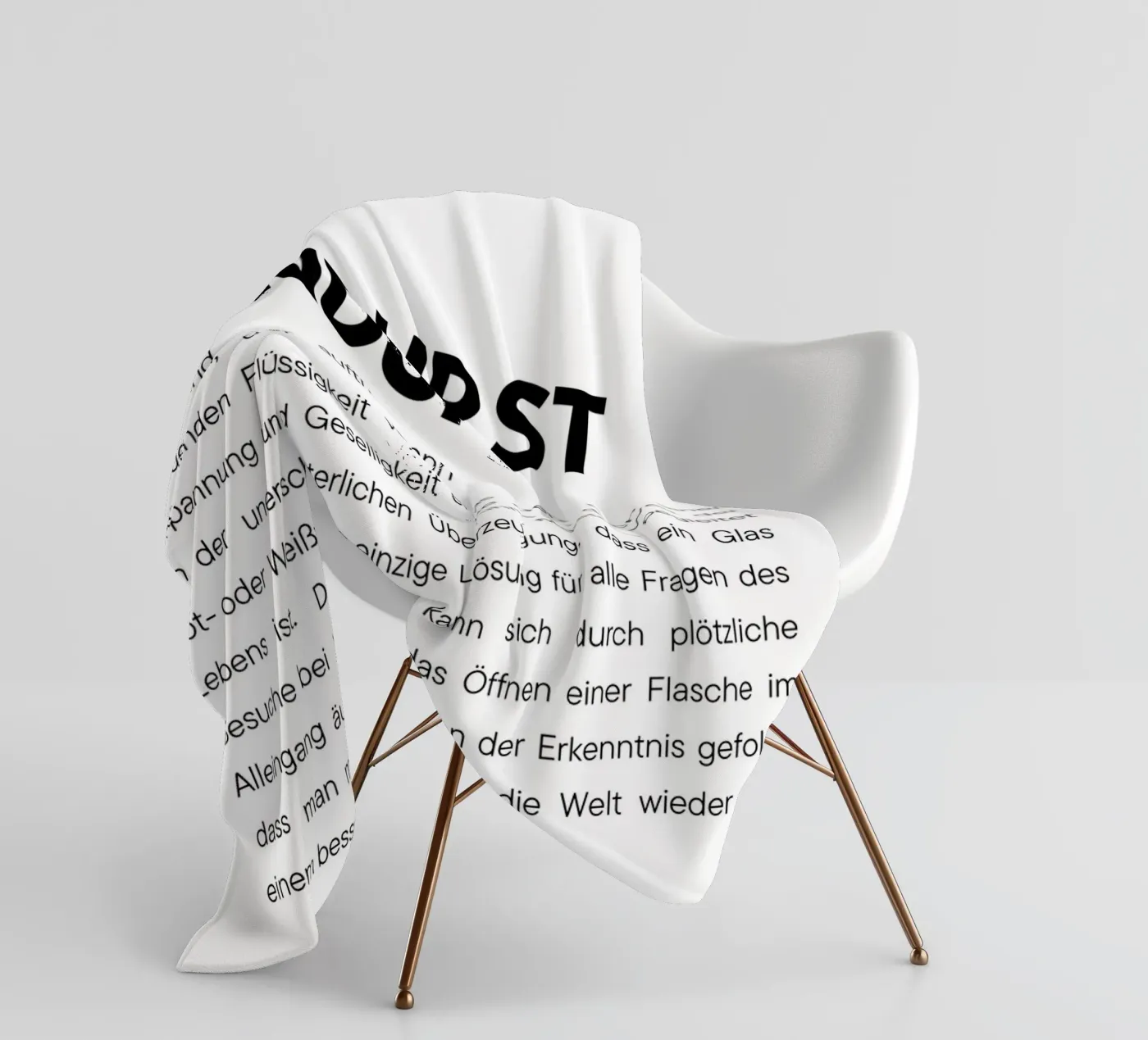 Weindurst fleecedeken van DigiWunderwerk