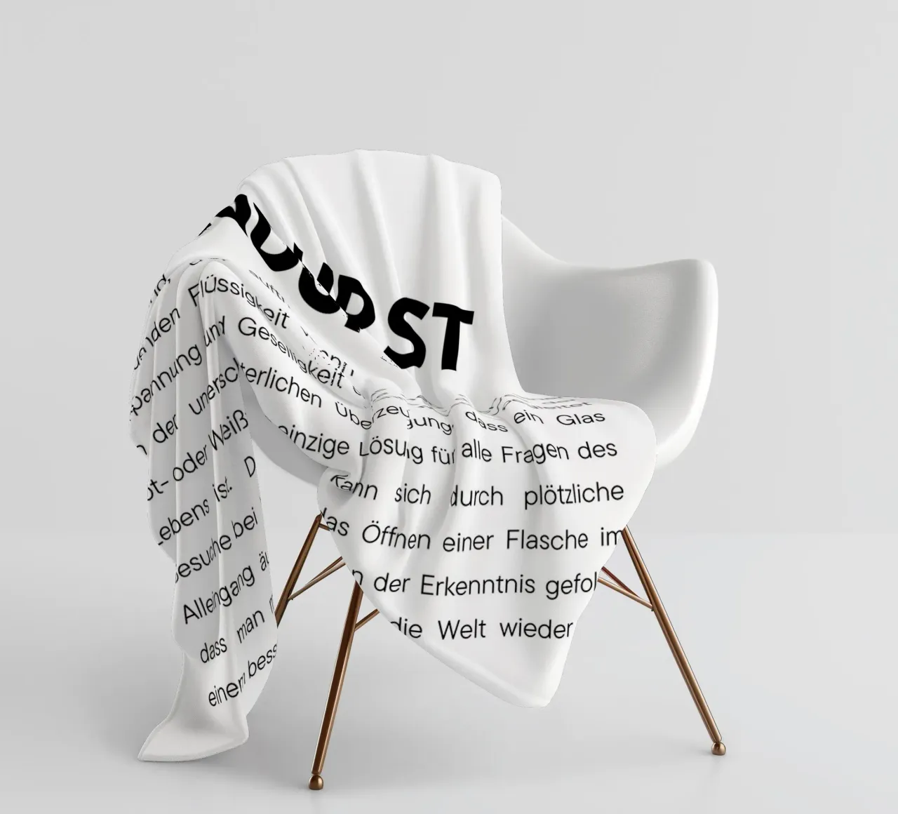 Weindurst fleecedeken van DigiWunderwerk