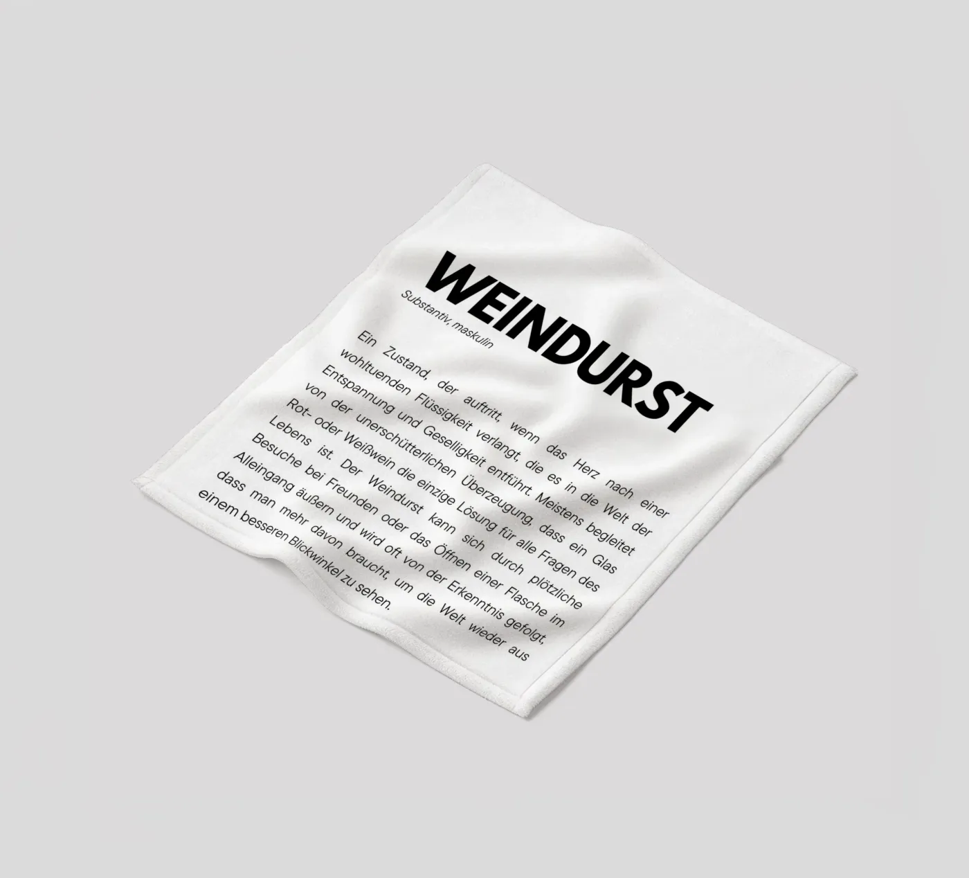 Weindurst Fleecedecke von DigiWunderwerk