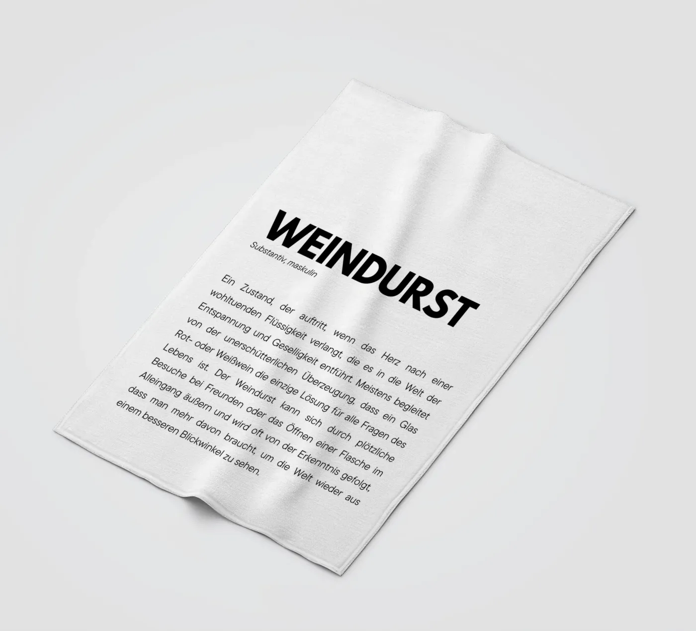 Weindurst fleecedeken van DigiWunderwerk