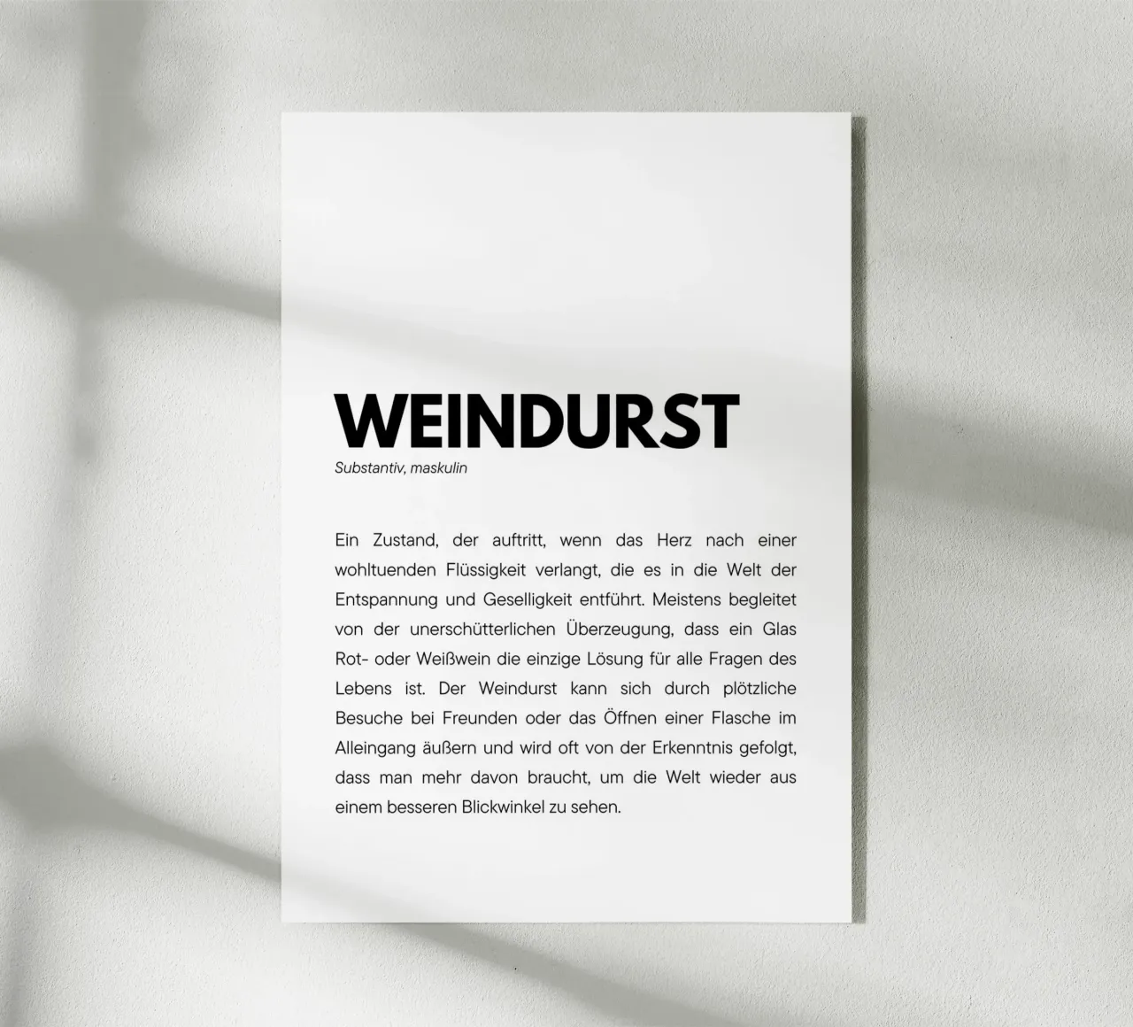 Weindurst plexiglass da DigiWunderwerk