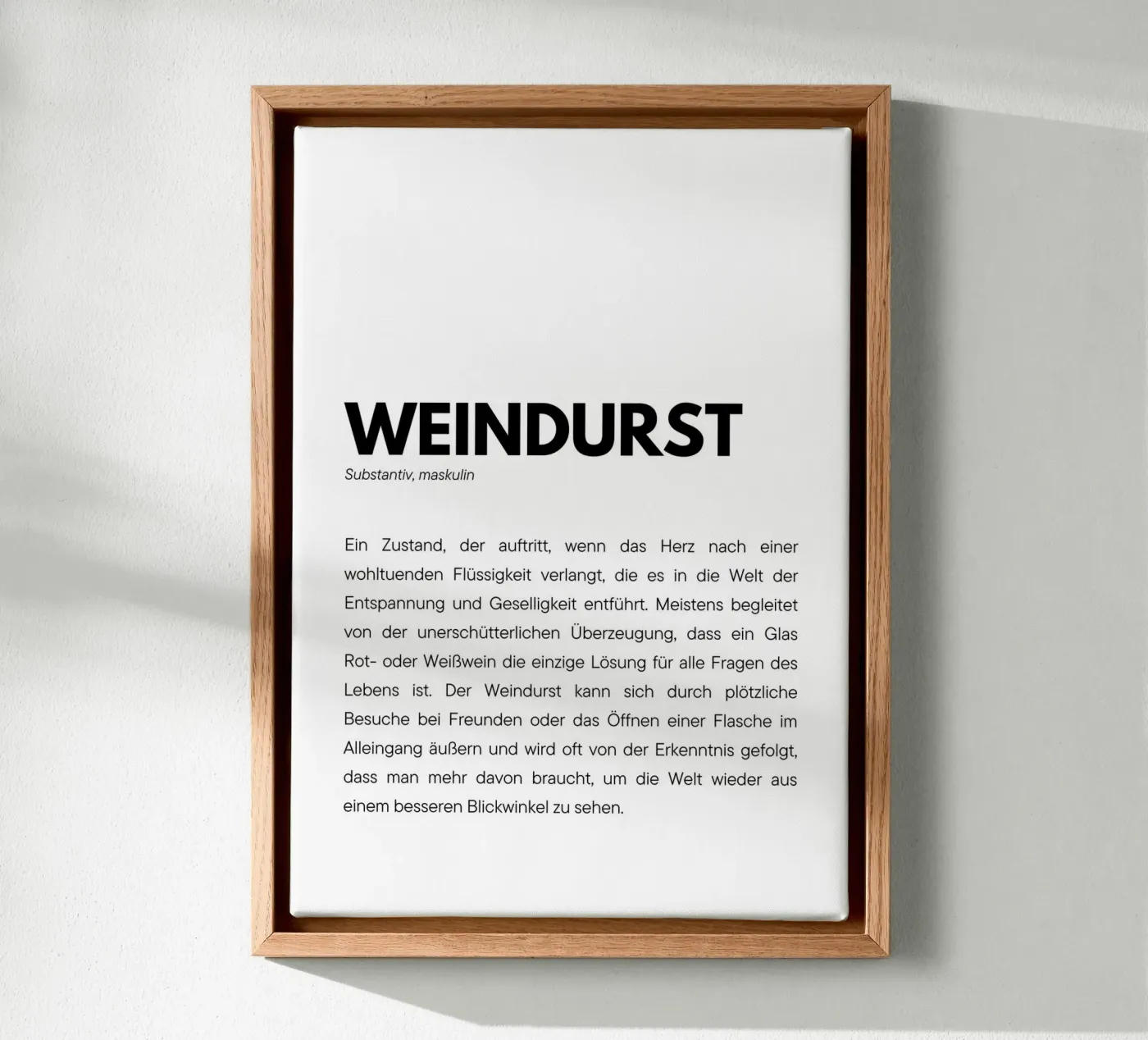 Weindurst canvas van DigiWunderwerk