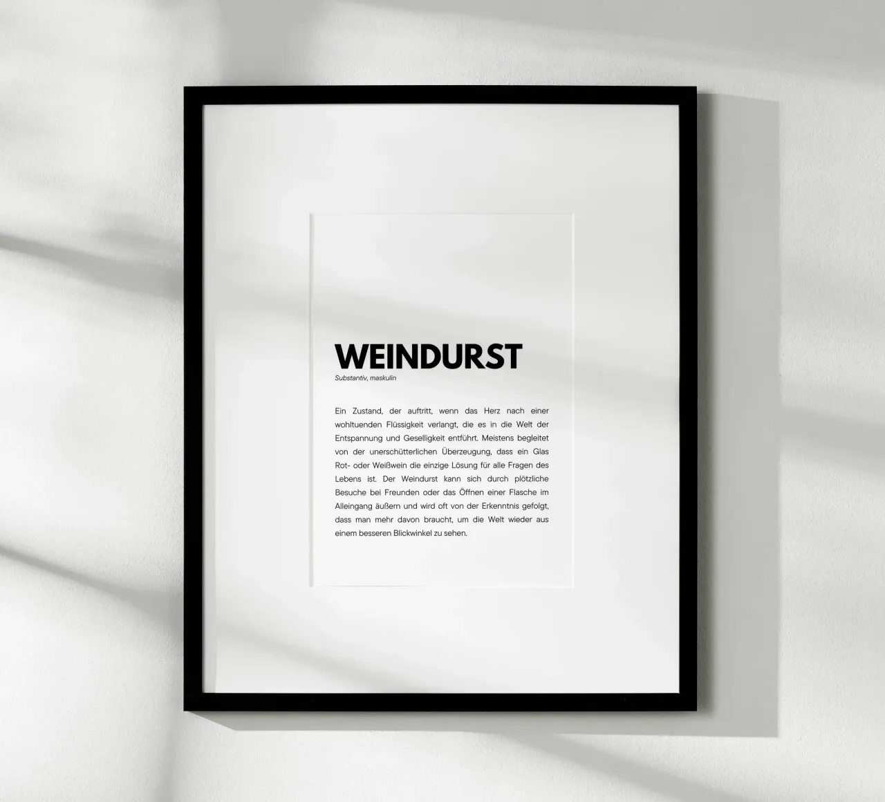 Weindurst poster van DigiWunderwerk