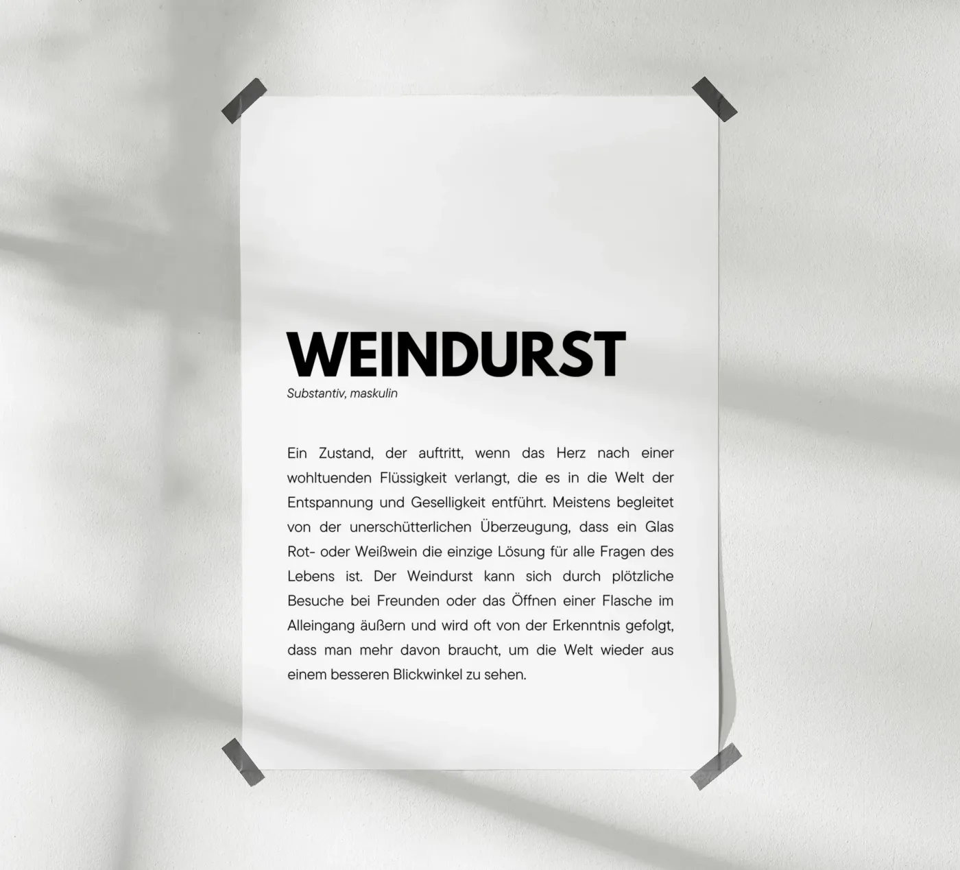 Weindurst poster by DigiWunderwerk