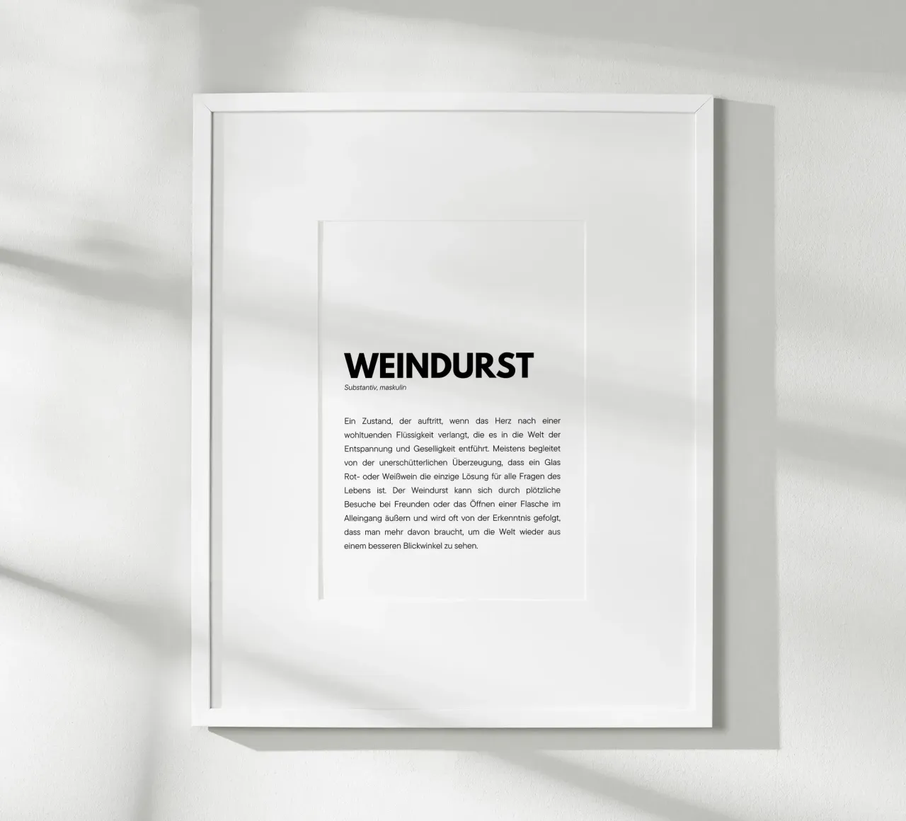 Weindurst poster van DigiWunderwerk