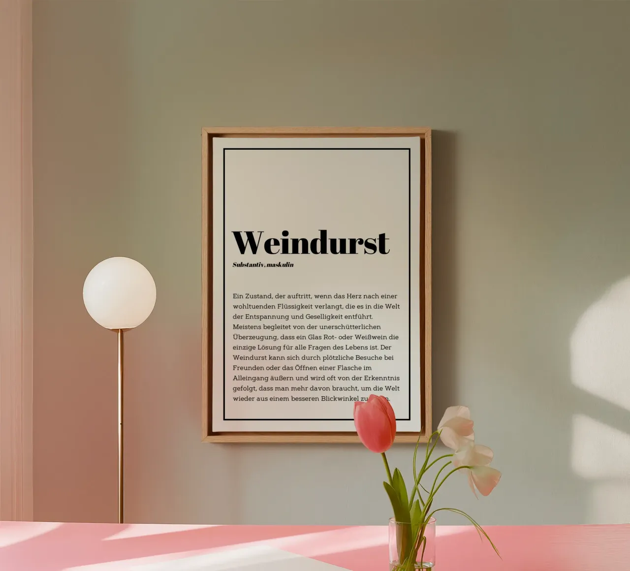 Weindurst tela con Cornice a cassetta da DigiWunderwerk