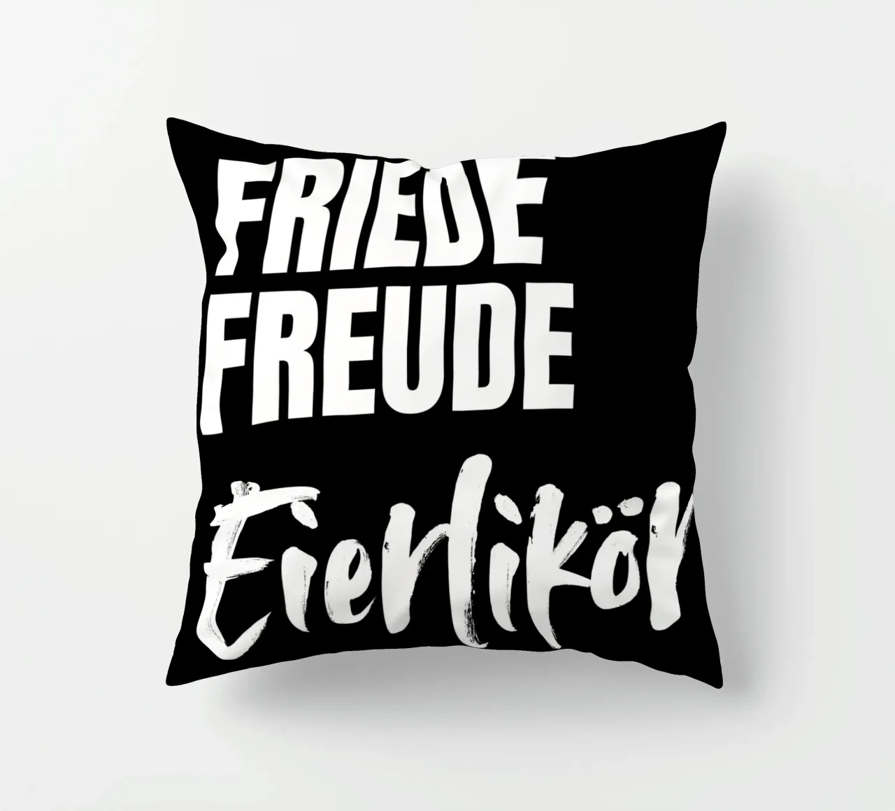 FRIEDE FREUDE EIERLIKÖR cuscino da DigiWunderwerk