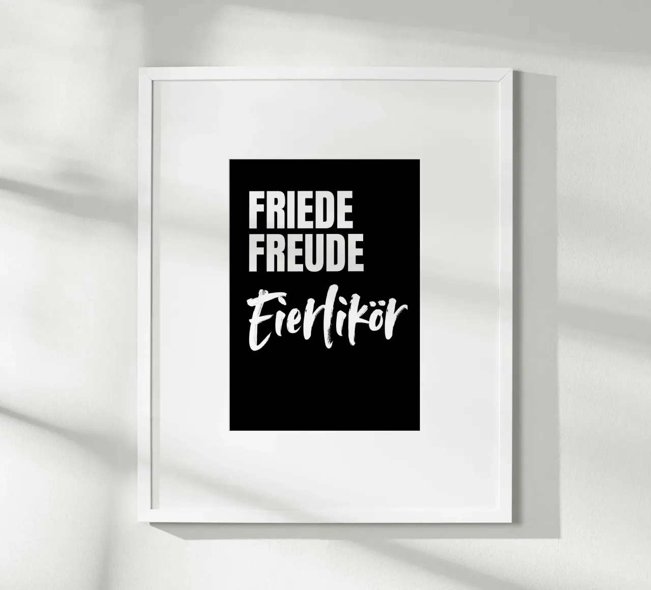 FRIEDE FREUDE EIERLIKÖR poster da DigiWunderwerk