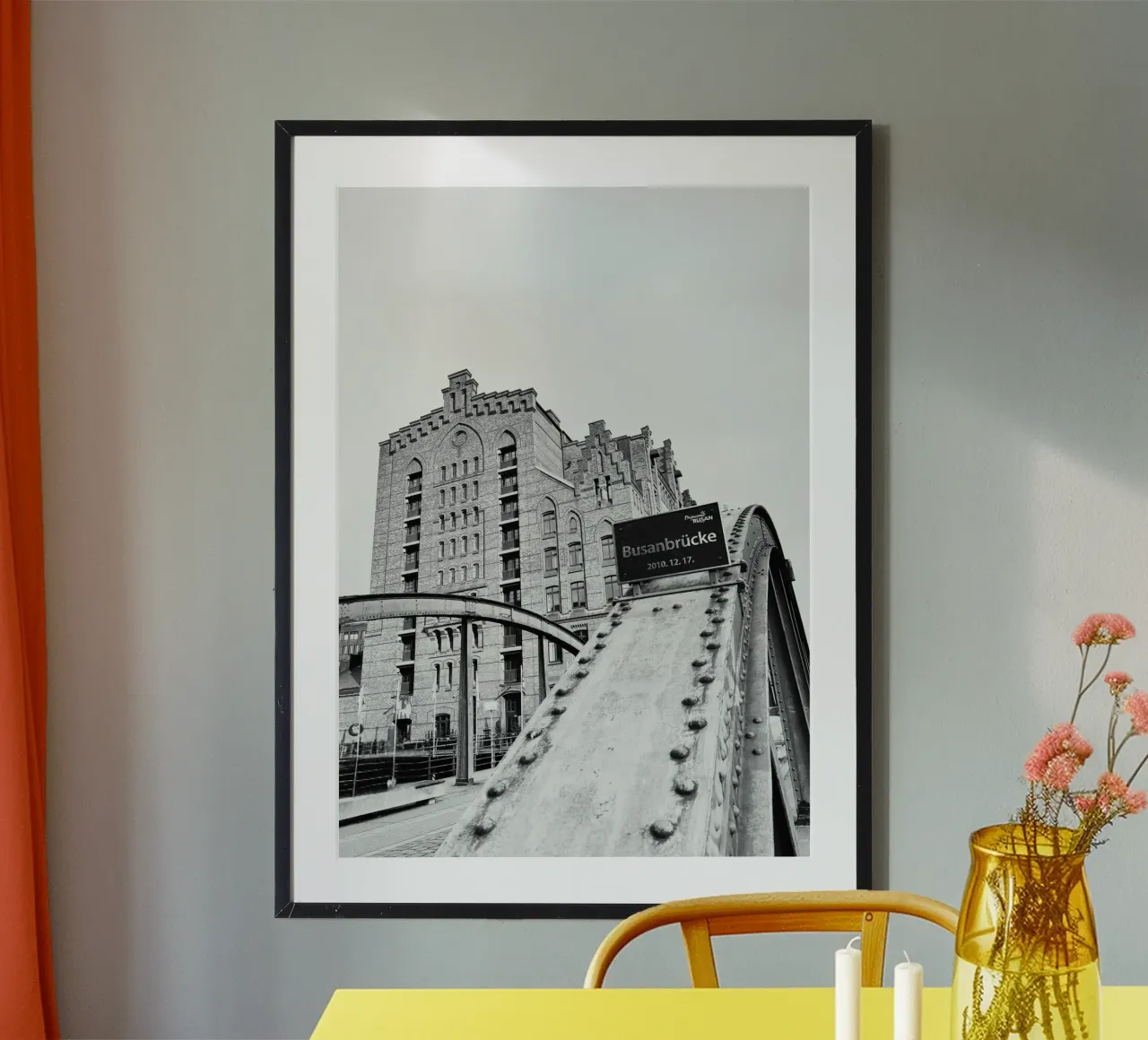 Hamburg | Busanbrücke carta hahnemühle da DigiWunderwerk