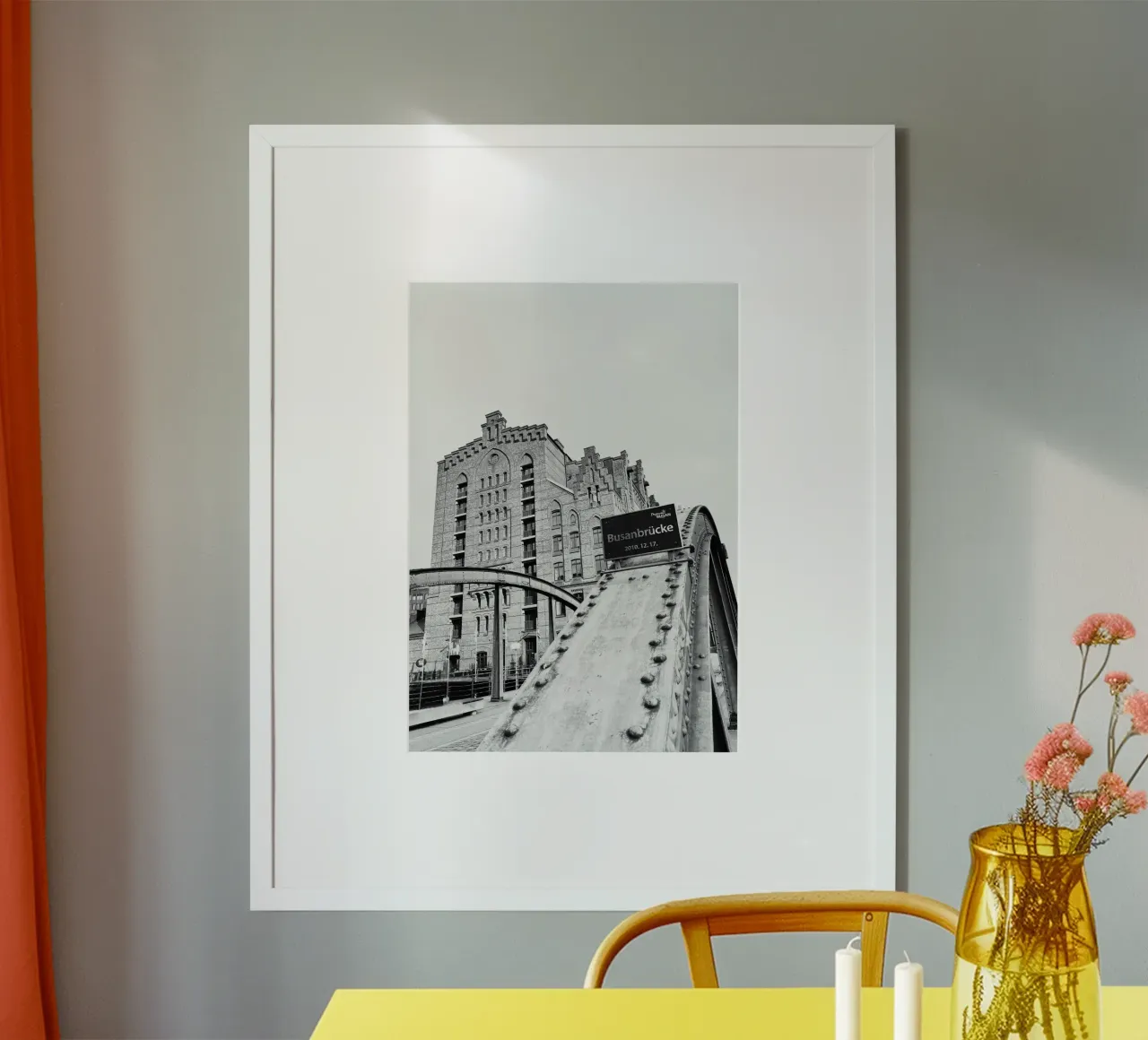 Hamburg | Busanbrücke carta hahnemühle da DigiWunderwerk