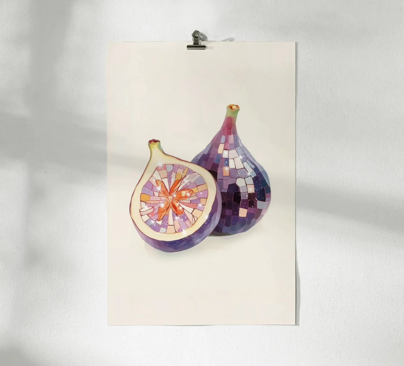 Disc Figs poster da Melloi Art Print