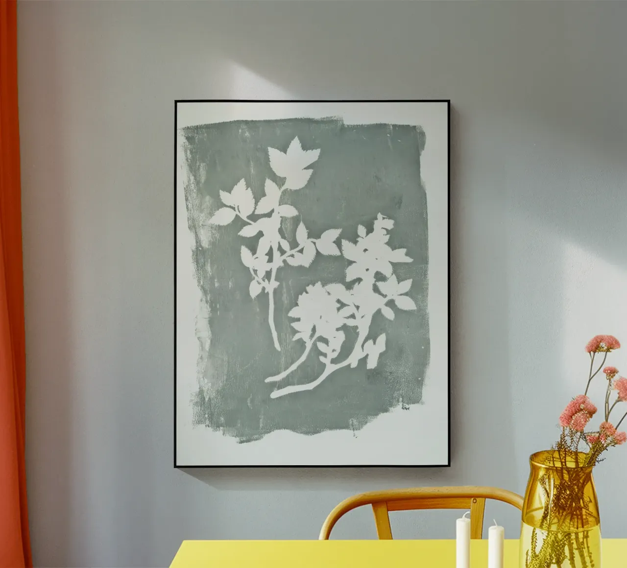 botanical reminiscences 1 - grey plexiglass da IRIS LEHNHARDT FINE ART