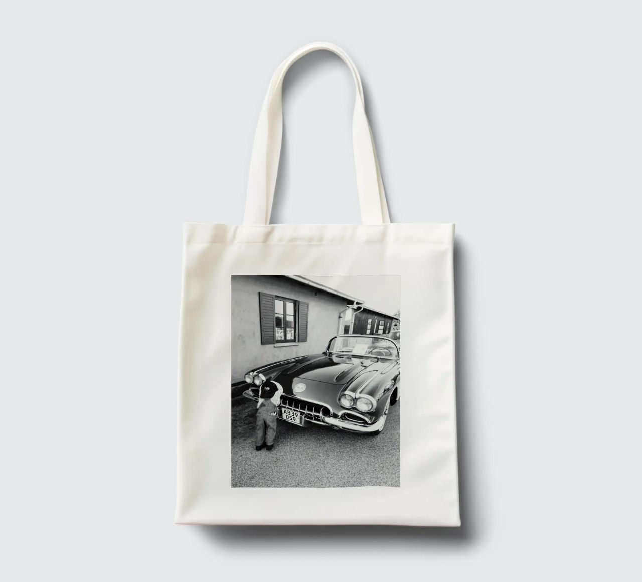 Oldtimer borsa in juta da DigiWunderwerk