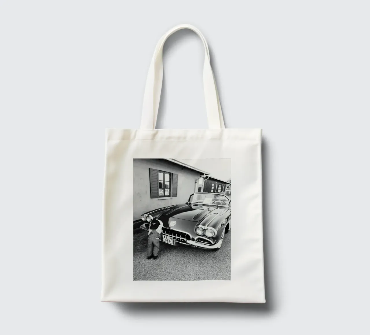 Oldtimer borsa in juta da DigiWunderwerk