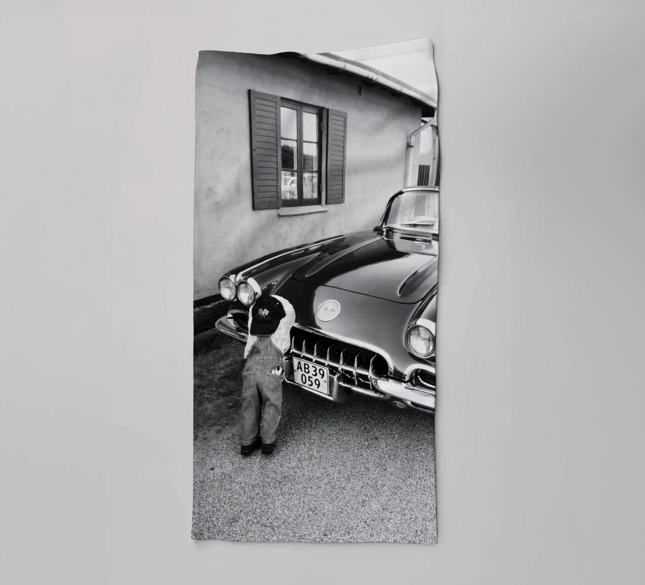 Oldtimer asciugamano da bagno da DigiWunderwerk