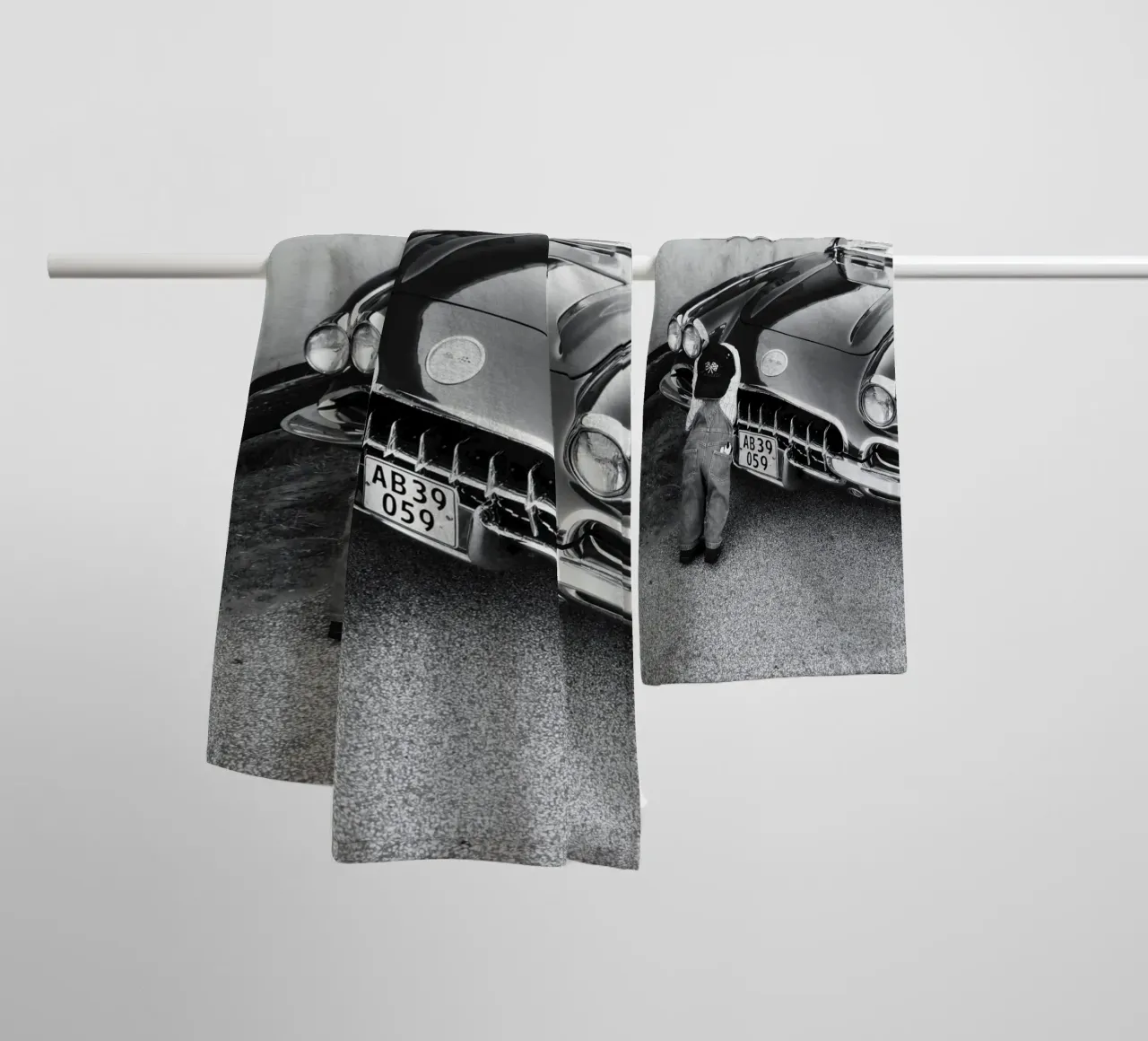 Oldtimer towel by DigiWunderwerk