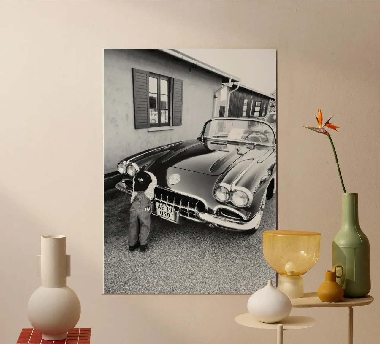 Oldtimer alluminio dibond da DigiWunderwerk