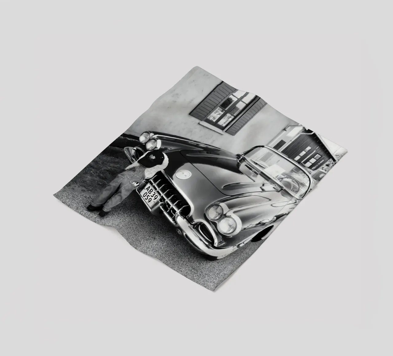 Oldtimer manta de franela de DigiWunderwerk